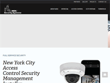 Tablet Screenshot of mdusecuritysystems.com
